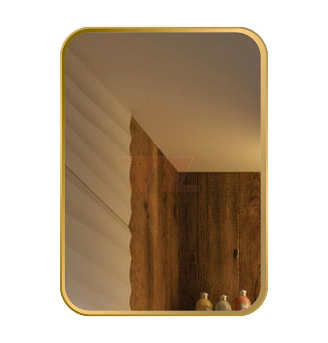 Gương soi viền vàng K-112