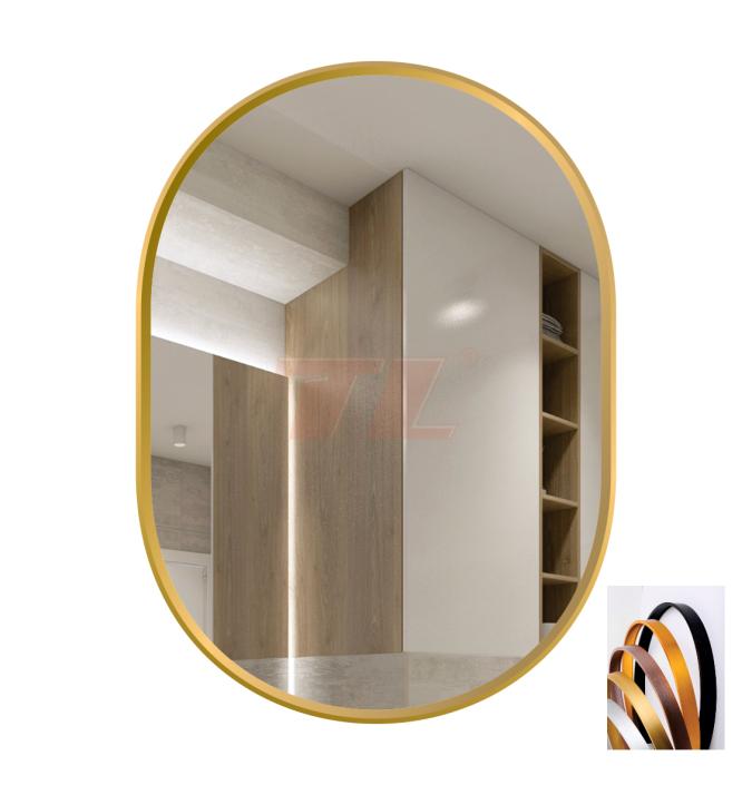 Gương soi  viền vàng K-114